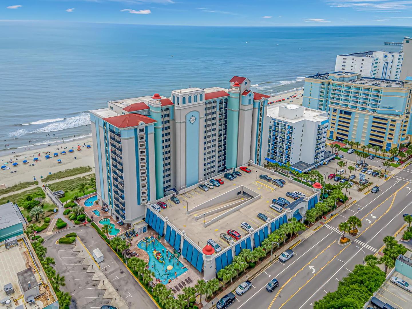 Ocean Front Queen Suite With Panoramic Views! - Compass Cove Unit 964 Миртъл Бийч Екстериор снимка